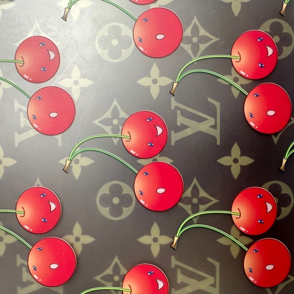 LOUIS VUITTON x TAKASHI MURAKAMI Cherry Line Folder Organizer - Picture 4 of 6